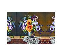 Flower Diamond Painting Puzzle, 300 Piece Jigsaw Puzzl, 15â€X10.2â Wood, Environmentally Friendly, No Odor Challenging, for Adult and Kids Family, Wedding, Graduation, Gift