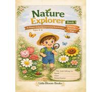 Flower Discovery: A Nature Coloring and Activity Book for Kids Ages 3-8 (Little Bloom Nature Series)