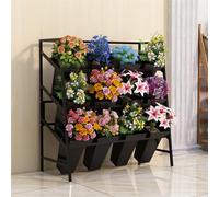 Flower Display stand with Buckets, Flower Bouquet stand,Flower stand s for Outdoor Plants, Plant stand s for Florist, Garden, Patio