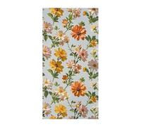 Flower Door Cover for Home, Hanging Backdrop Poster Decor for Photography Background, Personalized Door Banner, Hallway Cover Sign Supplies, 35.4 X 70.9 Inch