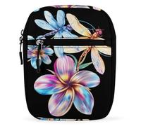 Flower Dragonflies Dragonfly Small Crossbody Bag Classic Shoulder Bag Mini Messenger Bags for Women Men