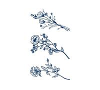 Flower/Eagle/deer/butterfly/Scorpion Lasts 15 Days Waterproof Temporary Tattoos(C)