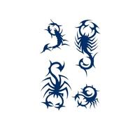 Flower/Eagle/deer/butterfly/Scorpion Lasts 15 Days Waterproof Temporary Tattoos(TYPE A)
