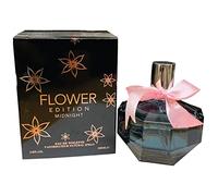 Flower Edition Midnight Perfume, Flower Edition Midnight Eau de toilette Women Perfume,Rose and Jasmine Fragrance, Flower Edition Midnight perfume 100ml By Sapphire’s Choice