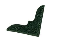 Flower Embossed Corner Bookmarks Leather Corner Page Book Reading Accessory for Teacher Reader Book Lover Writer Retro Leather Bookmarks