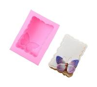 Flower Embossed Retangular Silicone Soap Molds Retangular Silicone Molds for Epoxy Resin Soap Making for Homemade