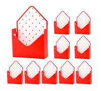 Flower Envelope Box | 10 Pieces Romantic Folding Envelope for Valentine's Day, Event Gift Box with Hand Wrap, for Women, Mother, Wife, Birthday, Graduation, Wedding