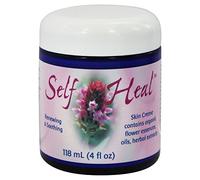 Flower Essence Services Self-Heal Cream Jar, 4 Ounce