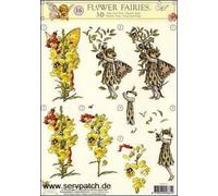 FLOWER FAIRIES 3D Step by Step Decoupage Sheet - STAPFF16