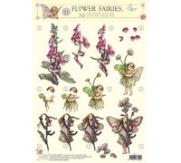 FLOWER FAIRIES 3D Step by Step Decoupage Sheet - STAPFF21