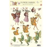 FLOWER FAIRIES 3D Step by Step Decoupage Sheet - STAPFF24