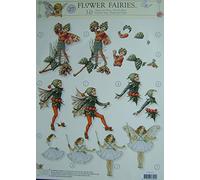 FLOWER FAIRIES 3D Step by Step Decoupage Sheet - STAPFF27