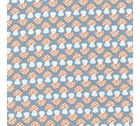 Flower Fairies - Coordination from Fabric Freedom - 100% Cotton British Designed Craft Fabrics for Patchwork and Quilting Co-ordinated Colours and Prints - (Price per/Quarter Metre) (Grey/Mushroom)