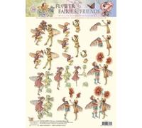 FLOWER FAIRIES & Friends 3D Step by Step Decoupage Sheet - STAPFF39