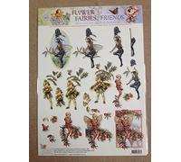 FLOWER FAIRIES & Friends 3D Step by Step Decoupage Sheet - STAPFF45