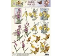 FLOWER FAIRIES & Friends 3D Step by Step Decoupage Sheet - STAPFF52