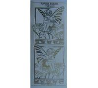 Flower Fairies Transparent Peel Off Sticker in Silver - Design 6612