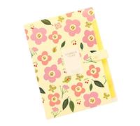 Flower File Folder 6 Pocket Expandable Letter Size Document Organiser Expanding Organiser Sorting PP Classification Folders