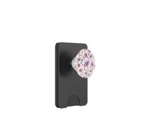 Flower Floral Pattern Summer Spring Purple Wild Flowers PopSockets PopWallet for MagSafe