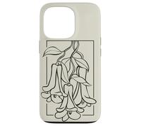 Flower Floral with Large Bell Blossoms Bellflower Case for iPhone 13 Pro