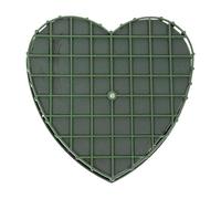 Flower Foam Blocks | Heart Shaped Suction Cup Foam | Green Floral Sponge For Flower Arrangements, Craft Bouquets, Wedding Centerpiece Decorations, Home Garden Artificial Plants