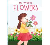 Flower Garden Coloring Book for Girls: Cute and Simple Floral Designs