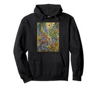 Flower Garden Gustav Klimt Pullover Hoodie