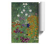 Flower Garden Vol.2 By Gustav Klimt Unframed Print for Living Room Bedroom Home Office Décor, Wall Art Picture, A2 (42 x 59.4 cm)