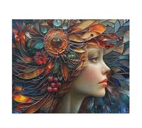 Flower Girl 2000 Piece Jigsaw Puzzles for Adults Colourful Fun Challenging & Brainteasing Educational Learning Gift Present for Children Boys Girls 2000 Piece Puzzle for Adults