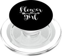 Flower Girl Arrow Heart Wedding And Bachelorette Party PopSockets PopGrip for MagSafe