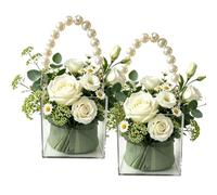 Flower Girl Basket, Clear Acrylic Empty Bouquet Display Box For Wedding