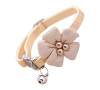 Flower Girl Dog Collar for Female Dogs Floral Decorations Pet Collars with Breakaway Buckle Metal