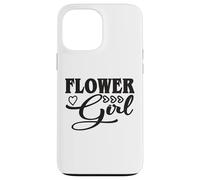 Flower Girl Funny Wedding Party - For Bachelorette Party Case for iPhone 13 Pro Max