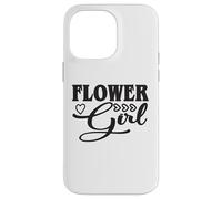 Flower Girl Funny Wedding Party - For Bachelorette Party Case for iPhone 14 Pro Max