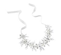 Flower Girl Headband Elegant Pearls Headpiece Bridal Hair Accessory Suitable For Weddings Birthdays And First Communion