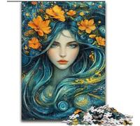 Flower Girl Jigsaw Puzzles for Adults 1000 Jigsaws, Challenging To Complete But Fun And Humorous Birthday Present, Gifts, Wall Art (50x75cm)