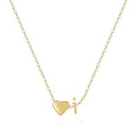 Flower Girl Proposal Gift Initial A-Z Letter Necklace Cute for Little Girls Wedding & Bridal Shower, 17.72 inches, Copper, No Gemstone