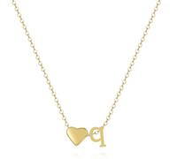 Flower Girl Proposal Gift Initial A-Z Letter Necklace Cute for Little Girls Wedding & Bridal Shower, 17.72 inches, Copper, No Gemstone