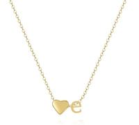 Flower Girl Proposal Gift Initial A-Z Letter Necklace Cute for Little Girls Wedding & Bridal Shower, 17.72 inches, Copper, No Gemstone