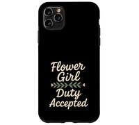 Flower Girl Proposal Wedding Party Gift Flower Girl Outfit Case for iPhone 11 Pro Max