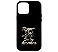 Flower Girl Proposal Wedding Party Gift Flower Girl Outfit Case for iPhone 12 Pro Max