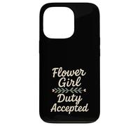 Flower Girl Proposal Wedding Party Gift Flower Girl Outfit Case for iPhone 13 Pro
