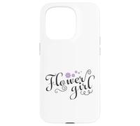 Flower Girl Wedding Marriage Scatter Basket Case for iPhone 15 Pro