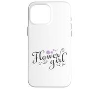 Flower Girl Wedding Marriage Scatter Basket Case for iPhone 16 Pro Max