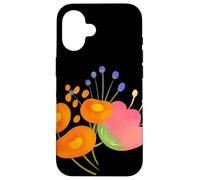 Flower Glow - Bright Flowers in Pastel Look fp_5B Case for iPhone 16