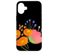Flower Glow - Bright Flowers in Pastel Look fp_5B Case for iPhone 16 Plus
