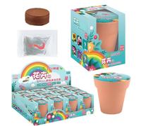 Flower Growing Kit - Classroom Nature Craft, Diy Seed Starter Set Mini Pots Educational Plant Project, Kids Botany Toy | Hands on Gardening Learning Activity for Kindergarten Early Education Gift