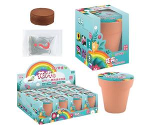 Flower Growing Kit - Classroom Nature Craft, Diy Seed Starter Set Mini Pots Educational Plant Project, Kids Botany Toy | Hands on Gardening Learning Activity for Kindergarten Early Education Gift