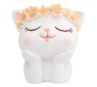 Flower Growing Pots - Pencil Brush Holder, Cute Pots | Small Cartoon Cat Shape Flower Grow Pot, Succulent Pots with Drainage Hole for Ca, The cat, Se référer au descriptif, Refer to description