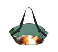 Flower Guinea Pig Print Foldable Camping Bag Duffle Bag Waterproof Travel Bag Camping Mattress For Outdoor Park Beach
